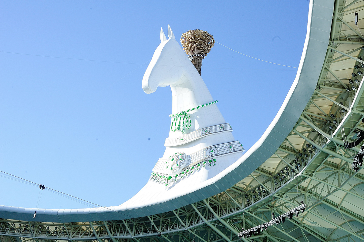 AIMAG Olympic Stadium, Ashgabat, Turkmenistan