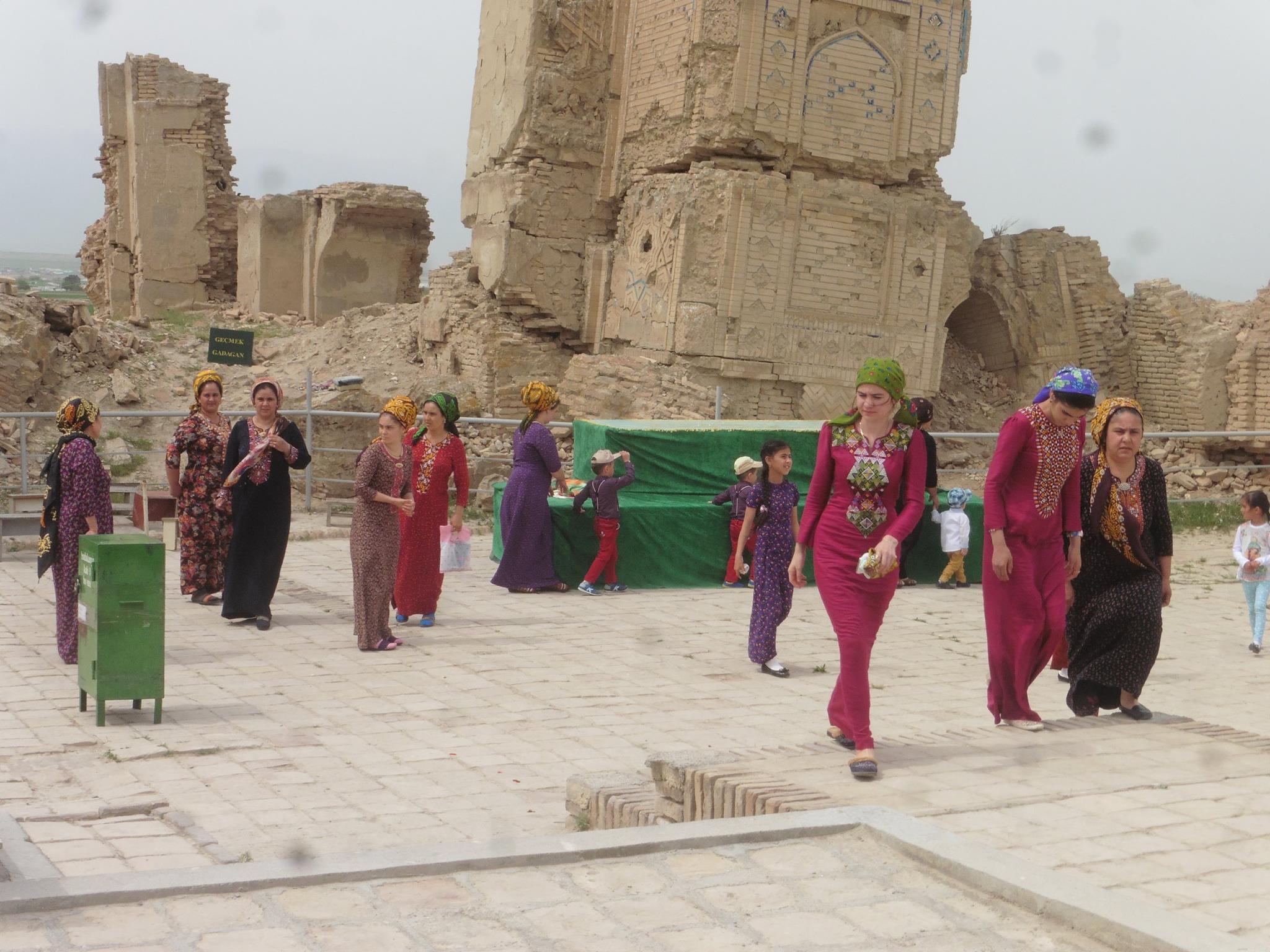 Anau ruined mosque, Turkmenistan