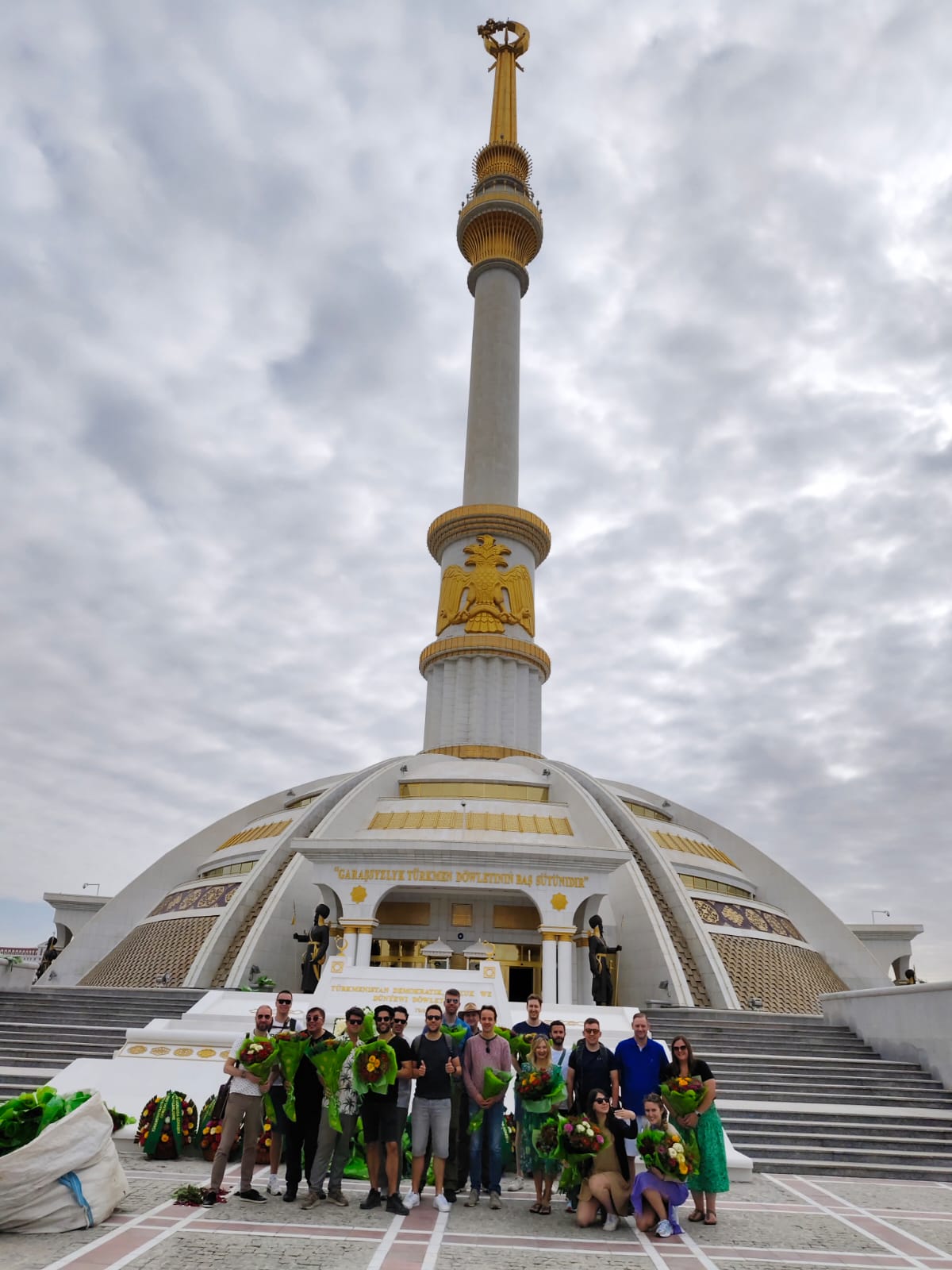 Monument of Independence, Ashgabat, Turkmenistan